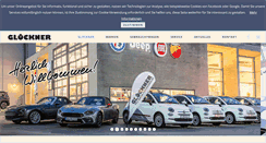 Desktop Screenshot of gloeckner-automobile.de